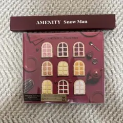 SnowMan AMENITY 通常盤　歯ブラシ付き