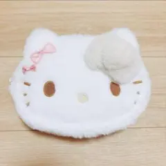ハローキティ フェイス型 ファーポーチのサムネイル