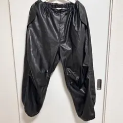 one fifth ミリタリーフェイクレザーパンツ