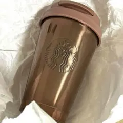 スタバ ホリデー2024 ステンレスTOGOロゴタンブラー ゴールド