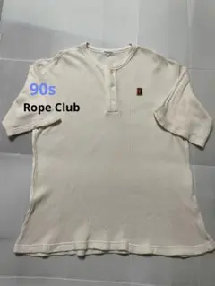 90s Rope Club ロペクラブ ワッフル 半袖tシャツ Fのサムネイル