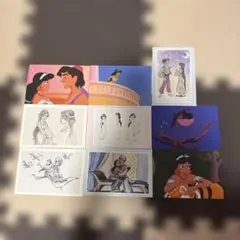 アラジン　ポストカード9枚セット　おまけつき