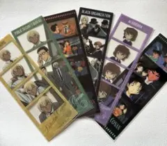 名探偵コナン　キャラクリアフォト　安室透　バーボン　ジン　灰原哀　服部平次