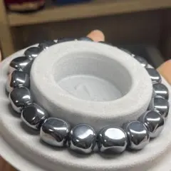 천연석 팔찌 테라헤르츠 실버 쉬라즈 15-17cm