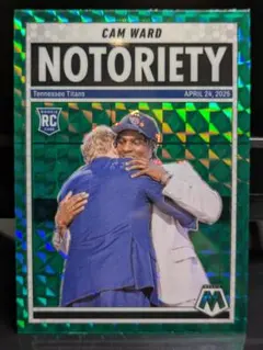 CAM WARD NOTORIETY PANINI NFL 2025 RC