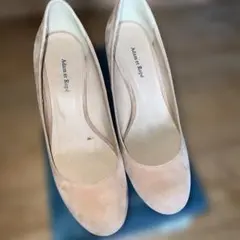 Adam et Rope ベージュ スエード パンプス