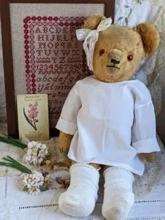 H　フレンチベア　アンティークベア　小さい子 新 発売ホビー・楽器・アート - H様専用 フレンチベア アンティーク