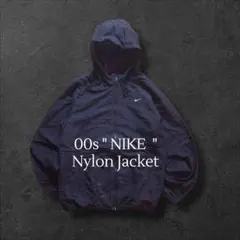 00s NIKEナイキ 裏ボア ナイロンジャケット フリース y2k スウッシュのサムネイル