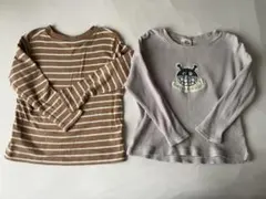 UNIQLO ユニクロ　キッズ　子供服　110 長袖　ロンT セット　男　女