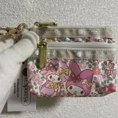 ❤︎新品❤︎レスポートサック　マイメロディ 　コインケース　2段ミニポーチ　小銭入れ