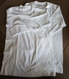 しまむら　未着用　綿　メンズ　Mサイズ　丸首長袖