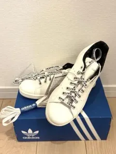 マリメッコ スタンスミス ホワイト×ブラック23.5cm