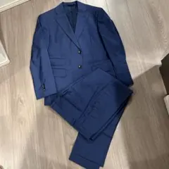 상태좋음 麻布テーラー STRONA 生地スーツセットアップ 048A A6