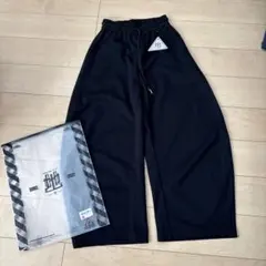 新品未使用タグ付き。地底人スウェットパンツ⭐︎黒⭐︎Mサイズ