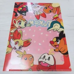 ポケモン セブンイレブン クリアファイル ほのおタイプ