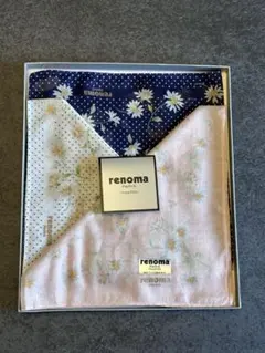 renoma 花柄ハンカチ 3枚セット