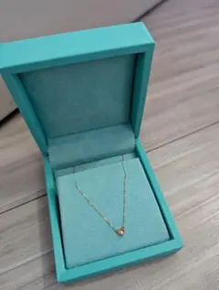 k10 ゴールド ハート型ペンダント ネックレス