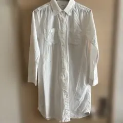 ⭐️BACK NUMBER ホワイト シャツワンピース⭐️M♩