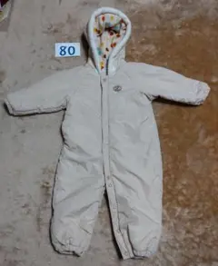 ミキハウス 中綿入り2wayジャンプスーツ 60〜80