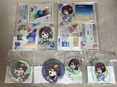 呪術廻戦 まるくじ YUKATA style 家入硝子 アクリルジオラマ他6点