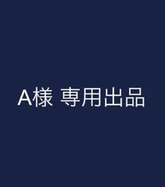 A様 専用出品