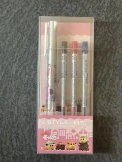 三菱鉛筆 スタイルフィット PUI PUI モルカー 3色ホルダー 0.5mm