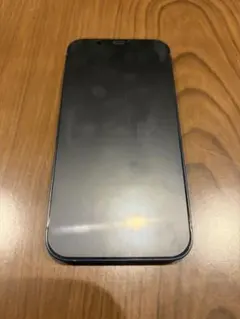 Apple iPhone 12 ブラック (背面割　動作不良なし)