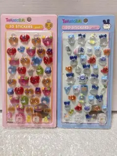 たまごっち　3Dステッカー ２枚セット