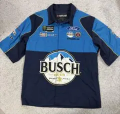 NASCAR ナスカー JHデザイン Busch Light ピットクルーシャツ
