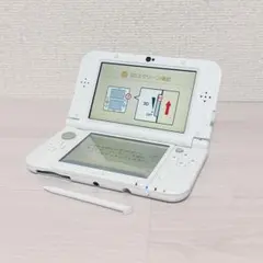 2751【デュアル】Newニンテンドー3DSLL パールホワイト 上下IPS液晶