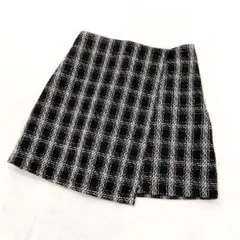 【美品♡】INGNI ツイードスカートパンツ イング ラップ 巻き トレンド 冬