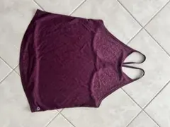 gap ヨガウェア　パープル タンクトップのサムネイル