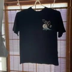 富士見桜 刺繍 Tシャツ