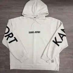 KANGOL SPORT フード付きパーカー XL ホワイト