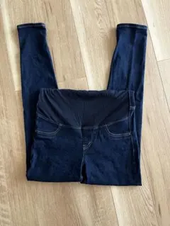ダークブルー マタニティレギンス UNIQLO Lサイズ