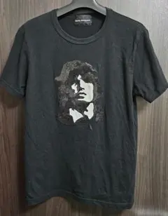 Dartin Bonaparto スパンコール ビジュー ロゴ Tシャツ BK