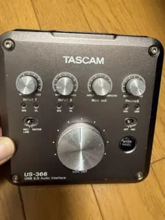 TASCAM US-366 USB 2.0 オーディオインターフェイス 本体のサムネイル