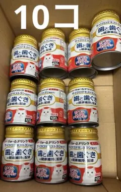 건강한 치아와 잇몸 유지를 위한 츄루 드링크 참치 120g 10팩