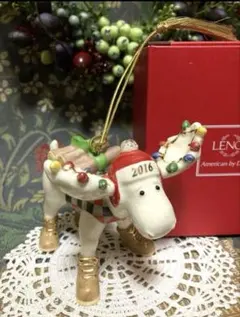 限定品☆レノックス☆2003年クリスマスイヤープレート☆クリスマス