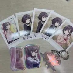 プロセカ　東雲絵名　缶バッジ　アクリルキーホルダー　パシャこれ　セット