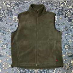 1990s wool rich fleece vest M
