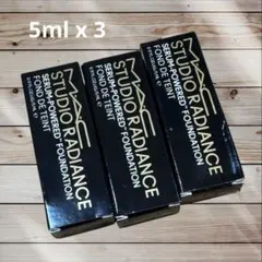 MAC スタジオ　ラディアンスファンデーション NC20 3個セット　サンプル