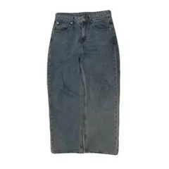 古着　デニムパンツ　ワイド　90s Sサイズ