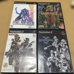 メタルギア ソリッド3 SNAKE EATER他PS2ソフト4本セット