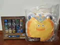 ドラゴンクエストふくびき所 A 石版セット B賞 ゴールデンスライムクッション