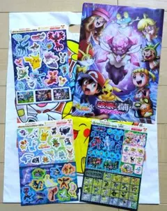 セブンイレブン ポケモスタンプラリー2014 非売品 クリアファイル ステッカー