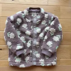 BEAMS mini ボアジャケット 花柄