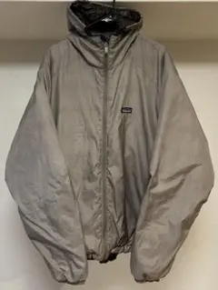 patagonia フード付きナイロンジャケット グレー