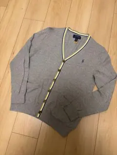 【大人もOK】POLO RALPH LAUREN♡グレー カーディガン