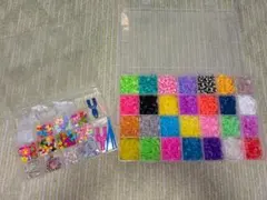 レインボールーム ビーズ まとめ売り アクセサリー